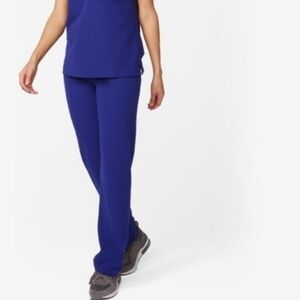 FIGS Straight-Leg Scrub Pants in Royal Blue Petite